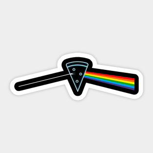 Dark Side of the Pizza Sticker